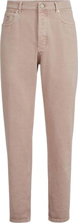Brunello Cucinelli Jeans met vijf zakken - Bruin