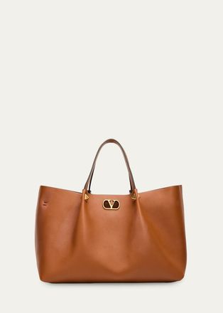 Valentino Garavani Large Soft Leather Shopping Bag