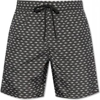 Paul & Shark 25415048 Zwemshorts - Heren - Strandmode - Zwart - L - Polyester - Badmode