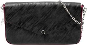 Louis Vuitton Pre-owned Clutches, female, Black, Size: ONE SIZE Pre-owned Pochette Felicie