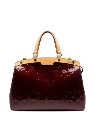 Louis Vuitton 2013 Monogram Vernis Brea MM satchel - Red