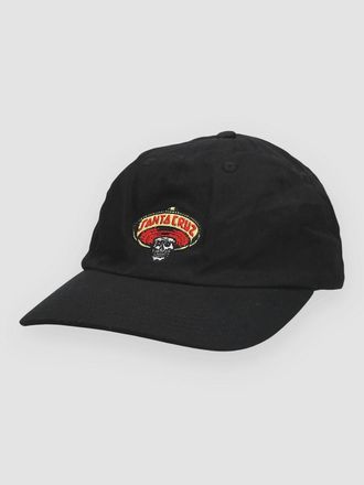 Santa Cruz Guzman Skull Cappellino nero