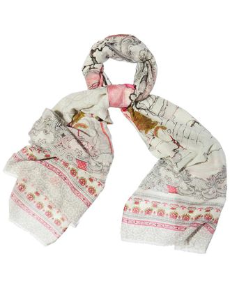 Saachi Saachi Tropical Vacation Print Scarf
