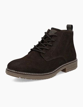 Rieker Mens Rieker Mens Boot 33106-25 in brown suede - Size: 10