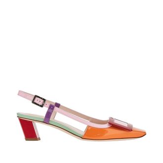 Roger Vivier Belle Vivier multicoloured slingback pumps Woman 36