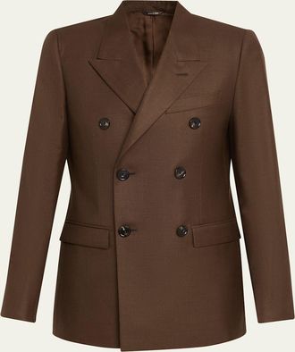 Loro Piana International Double-Breasted Blazer