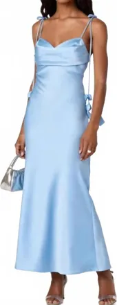 Astr Hera Maxi Dress In Blue