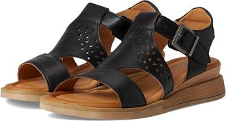 Miz Mooz Chessy Womens Wedge Shoes Black : EU 41 (US Womens 9.5-10) B - Medium, Leather