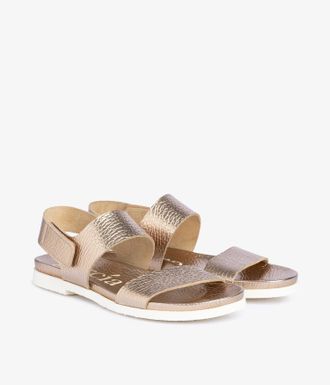 Pedro Garcia Metallic pink leather slingback sandal | Jamari | Fall-winter 26 |