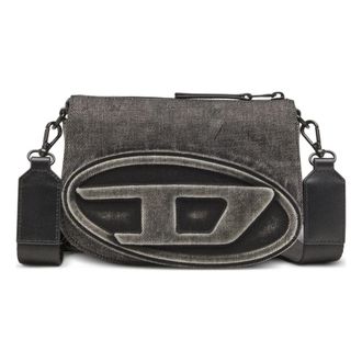 Diesel Cross Body Bags, female, Gray, Size: ONE SIZE 1DR Camera Bag