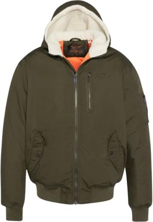 Schott NYC Schott Nyc, Hombre, Chaquetas, Verde, Talla: M