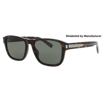 Saint Laurent Mens Brown Rectangular Sunglasses SLSL710002R