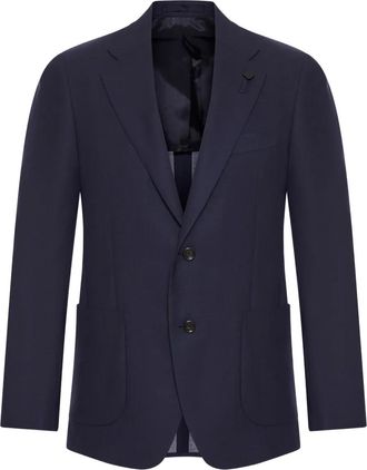 Lardini Blazer monopetto - Blu
