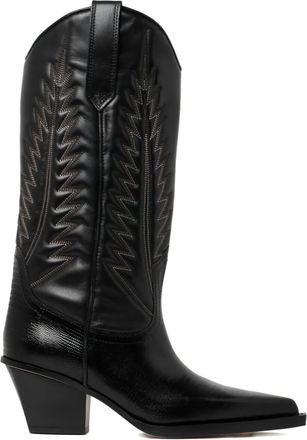 PARIS TEXAS Stivali Texan 65mm - Nero