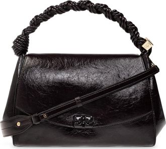 Ganni Logo Bag - Dames - Tassen - Rood - Maat: ONE Size