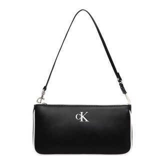 Calvin Klein Pochette convertibile Contrast CK - - Bags - Donna - Nero - ONE SIZE