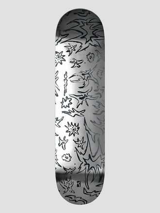 Poetic Collective Silver Tribal 8.125 Skateboard Deck patroon