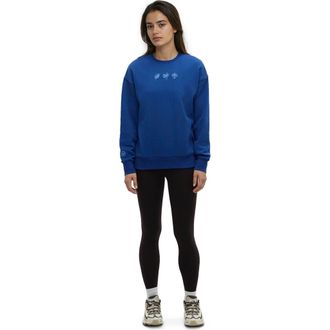 tentree Haiti Embroidery Relaxed Crew in Nightfall/high Tide at Nordstrom, Size X-Large