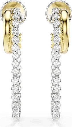 Swarovski Hyperbola Oorbellen - Dames - Oorbellen - Grijs - ONE Size - Accessoires