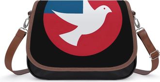 Generic Peace Corps Womens Crossbody Bag Fashion Shoulder Handbags Message Tote Bag with Adjustable Strap