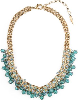 Deepa Gurnani Emil Necklace in Teal at Nordstrom
