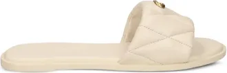 Coach quilted sandals - Neutrals