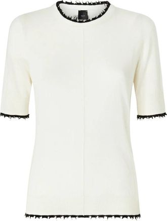 Pinko T-Shirts - Dames - T-shirts - Wit - XS - Tops