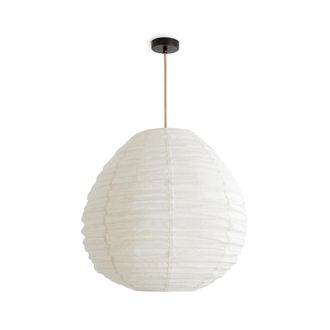 La Redoute Interieurs Bolvormige hanglamp in jute stof &Oslash;55 cm, Robia