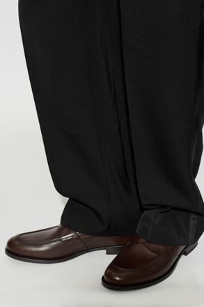 Fabi British Loafers Shoes, Mens, Brown