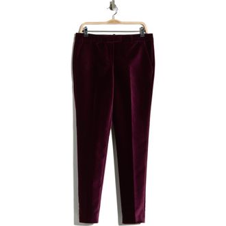 Longchamp Straight Leg Pants in Plum at Nordstrom Rack, Size 4 Us / 36 Fr
