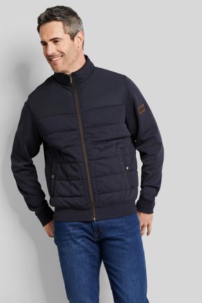 Bugatti Herren Sweatjack met structuur