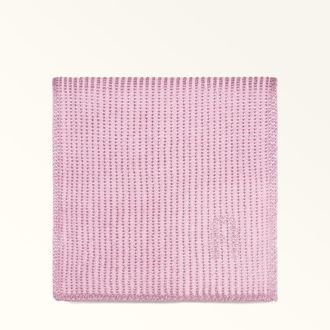 Furla Delizia Sciarpa Sakura Rosa Misto Lana E Lurex + Strass Donna