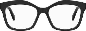Moschino MOS606080700 Square Acetate Eyeglasses - Black