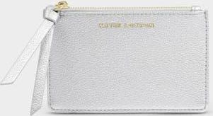 Katie Loxton Hallie Coin And Card Holder in Silver at Nordstrom