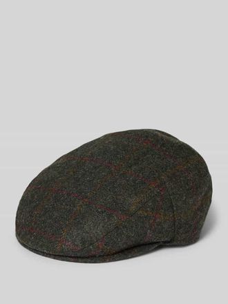 Barbour Schiebermütze aus reiner Wolle in Oliv, Größe 57