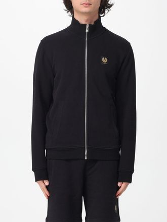 Belstaff Felpa in cotone con zip Belstaff