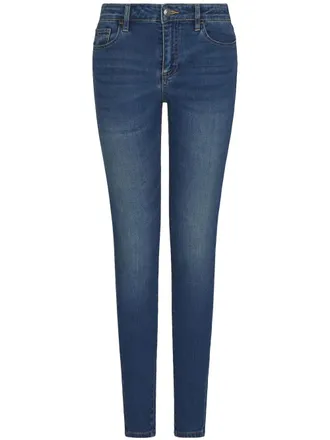 A|X Armani Exchange skinny jeans - women - Cotton/Elastomultiester/Elastane - 25 - Blue