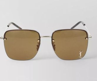 Saint Laurent sunglasses sl 312 m metal square frame
