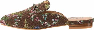Corkys Footwear Womens Charmer Mule Flats In Rust Brocade