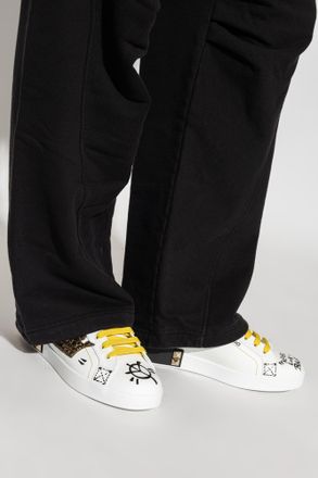 Dolce & Gabbana Portofino Sports Shoes, Mens, White