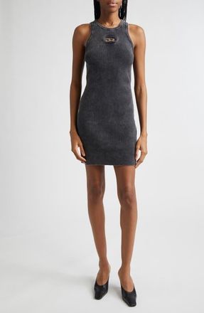 Diesel M-Anchorage-SL Rib Body-Con Minidress in Black at Nordstrom, Size Xx-Small