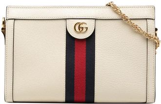Gucci Pre-owned Gucci Small Calfskin Web Ophidia Chain Crossbody Ladies 8Z0EUGGTO7WGAR2Z