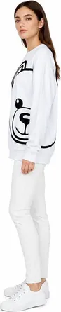 Moschino Logo-Graphic Sweatshirt - White