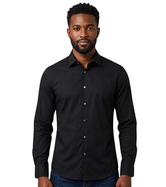 HUGO BOSS Black Slim Fit Shirt