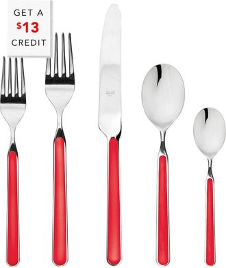 Mepra Place Set. 5 Pz.Fantasia Rosso With $13 Credit