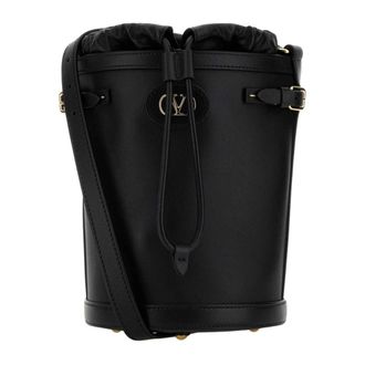 Valentino Garavani Bucket Bags, female, Black, Size: ONE SIZE Antibes Bucket Bag
