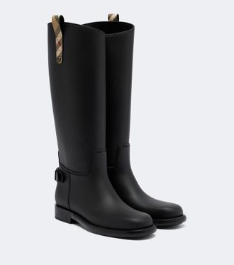 Burberry Stivali da pioggia Burberry Check