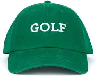 Ame & Lulu Triple Play Hat in Green/white Golf at Nordstrom