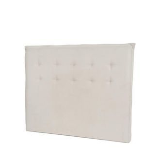 Koketto Home Cabecero tapizado capiton&eacute; beige para cama de 150-160 cm