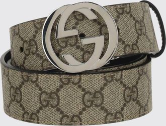 Gucci Cintura reversibile in tessuto GG Supreme spalmato